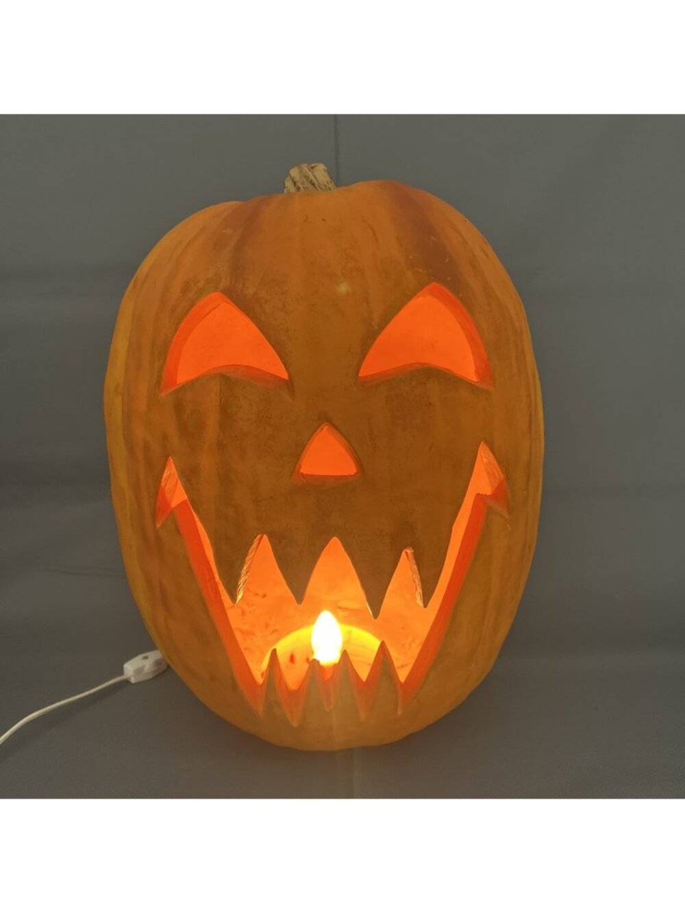 Halloween 1993 Trendmasters Jack O Lantern Foam Mold Pumpkin 15”